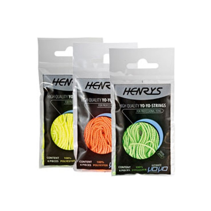 Ficelle Henrys Yoyo x 6 fluo